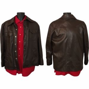 GIMBELS LAMB SKIN LEATHER